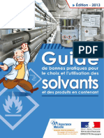 Guide Solvants 2013