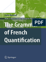 《the Grammar of French Quantification》