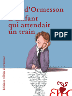 Lenfant Qui Attendait Un Train (Jean D Ormesson)