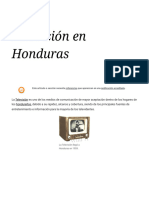 Televisión en Honduras - Wikipedia, La Enciclopedia Libre