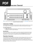 Tool FunctionGenerator Tutorial