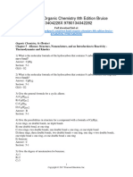 Organic Chemistry 8Th Edition Bruice Test Bank Full Chapter PDF