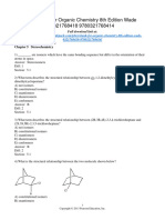 Organic Chemistry 8Th Edition Wade Test Bank Full Chapter PDF