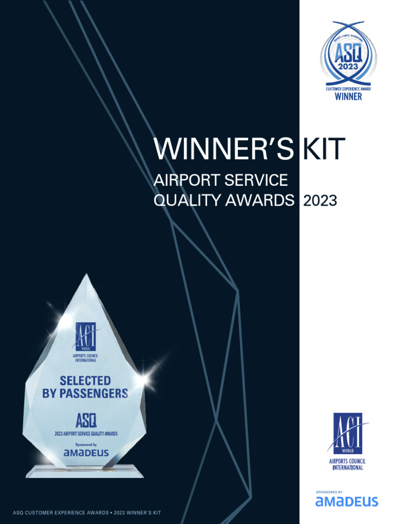 (2024) Media Release Winners Kit ASQ Awards 2023 | PDF