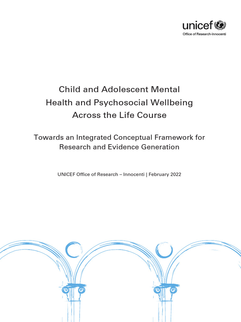 Child and Adolescent Mental Health Framework | PDF | Mental Health ...