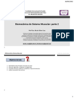 Biomecânica Do Sistema Muscular: Parte 2