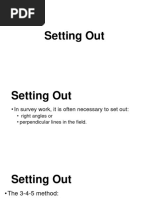 Squaring Corners with the 3-4-5 Method | PDF | Perpendicular | Angle