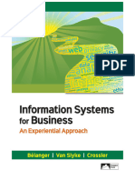 Bélanger, Slyke, Crossler - Information Systems For Business - An Experiential Approach. 3-Prospect Press (2019)