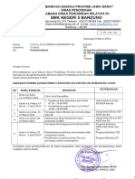 Surat Pemberitahuan Skenario Jadwal KBM