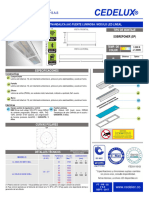 Antivandálica Cedelec LED CDLX AV 3061