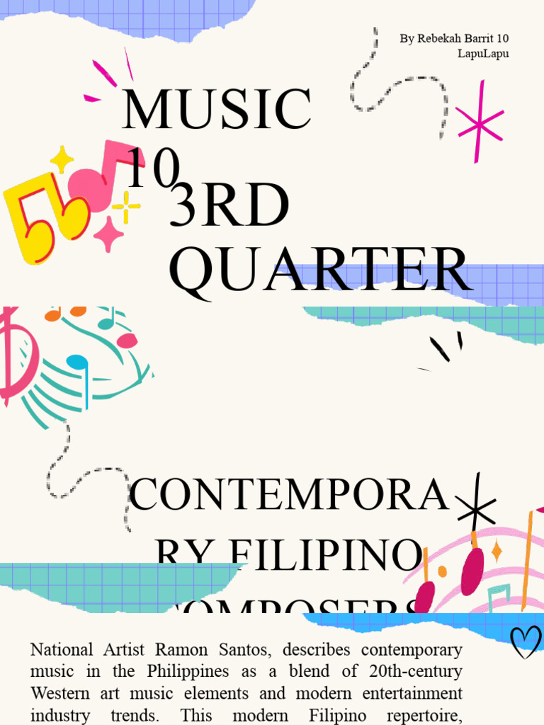 Philippine Contemporary Composers 20240322 101533 0000 | PDF ...