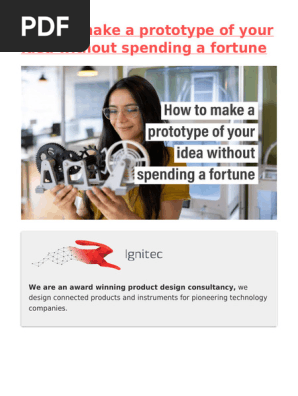 How to Make a Prototype of Your Idea Without Spending a Fortune