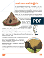 Cfe2 T 22066 Native Americans Uses For Buffalo Information Sheet - Ver - 6