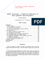 Moller Scattering. A Neglected Application of Early Quantum Electrodynamics (1992) - Roqué