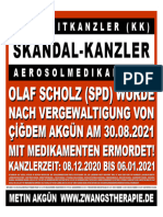 Olaf Scholz (SPD) Wurde Am 30.08.2021 Mit Medikamenten Ermordet