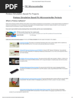 Proteus Simulation Based Pic Projects - PIC Microcontroller