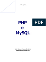 Apostila Programacao PHP e MySQL