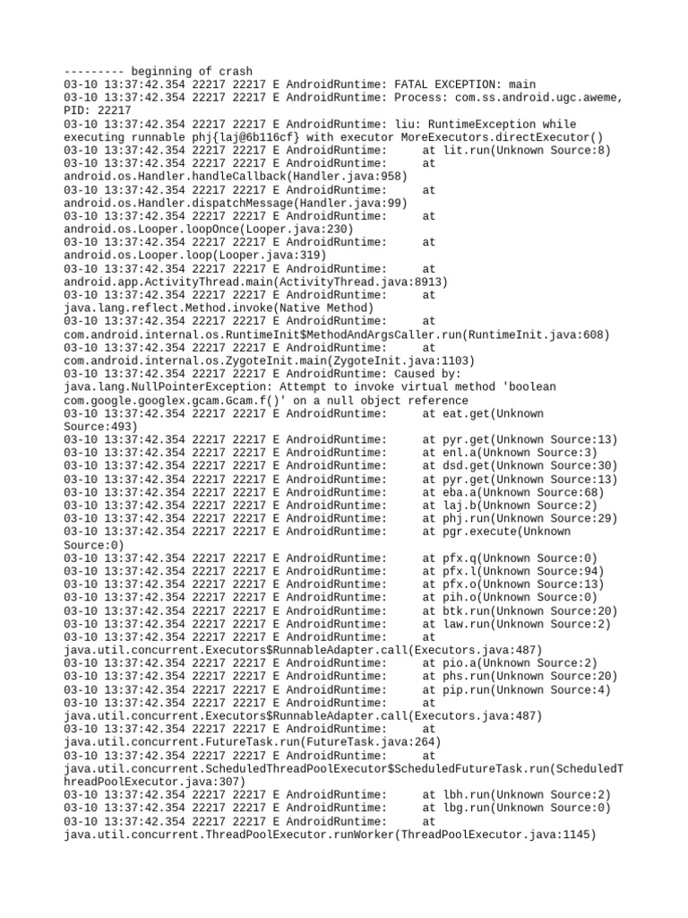 Logcat 1710052670177 | PDF | Operating System Families | Software ...