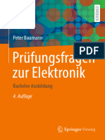 Peter Baumann - Prüfungsfragen Zur Elektronik - Bachelor Ausbildung-Springer Vieweg (2023)