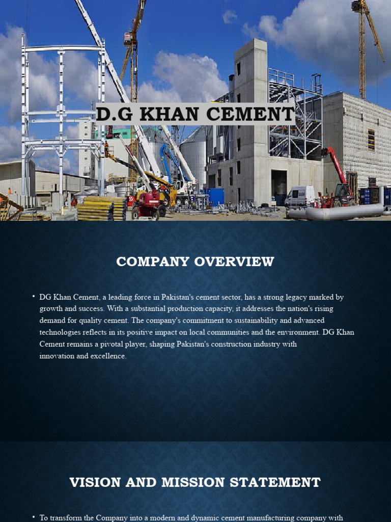 DG Khan Cement PDF Diversification (Finance) Market Liquidity