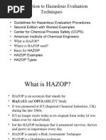 HAZOP Training