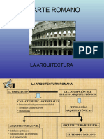 La Arquitectura Romana 2. Urbanismo