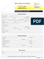 Ficha Cadastral Fiador