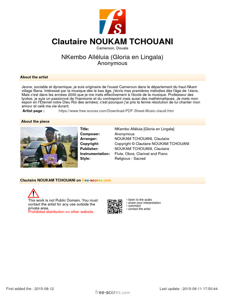 Nkembo Alla Luia 80341 - 050657 | PDF