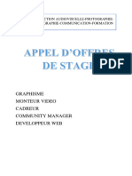 Appel À Stagiaire