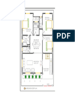 Plan 02 - 2000 SQFT Duplex House-Model