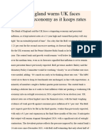 Macroeconomics Commentary Number 2
