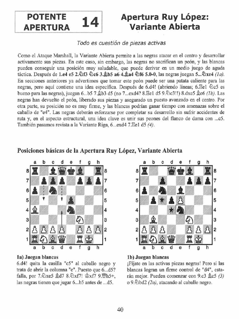 Aperturas de Ajedrez para Niños2 | Descargar gratis PDF | Aperturas de ...