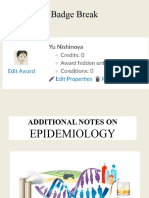 5 Epidemiology - Case Rates