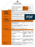 INTEGERS LESSON PLAN Jufy Annn