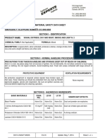 Material Safety Data Sheet Emergency Telephone Number: 613-996-6666 Section I - Identification Product Name