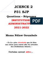 Questions Réponses Institutions Administratives PlumeMNG