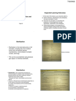 BscNR20 - T8 - Sterlization, Disinfectants, Antisepsis