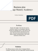 Buisiness Plan