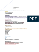 Fisiologia Resumo