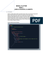 Modul Flutter - Stateless Stateful Assets