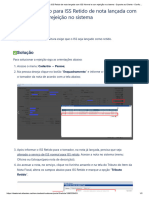 WF - Alterar Serviço para ISS Retido de Nota Lançada Com ISS Normal e Com Rejeição No Sistema - Jira Service Management