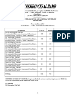 Feuille Présence