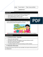 Semi-Dtailed Lesson Plan English 3