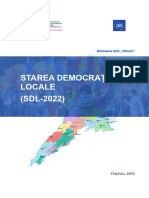 Starea Democrației Locale (SDL-2022) : Biblioteca IDIS Viitorul"