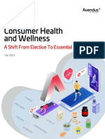Consumer Health and Wellness - A Shift From Elective To Essential