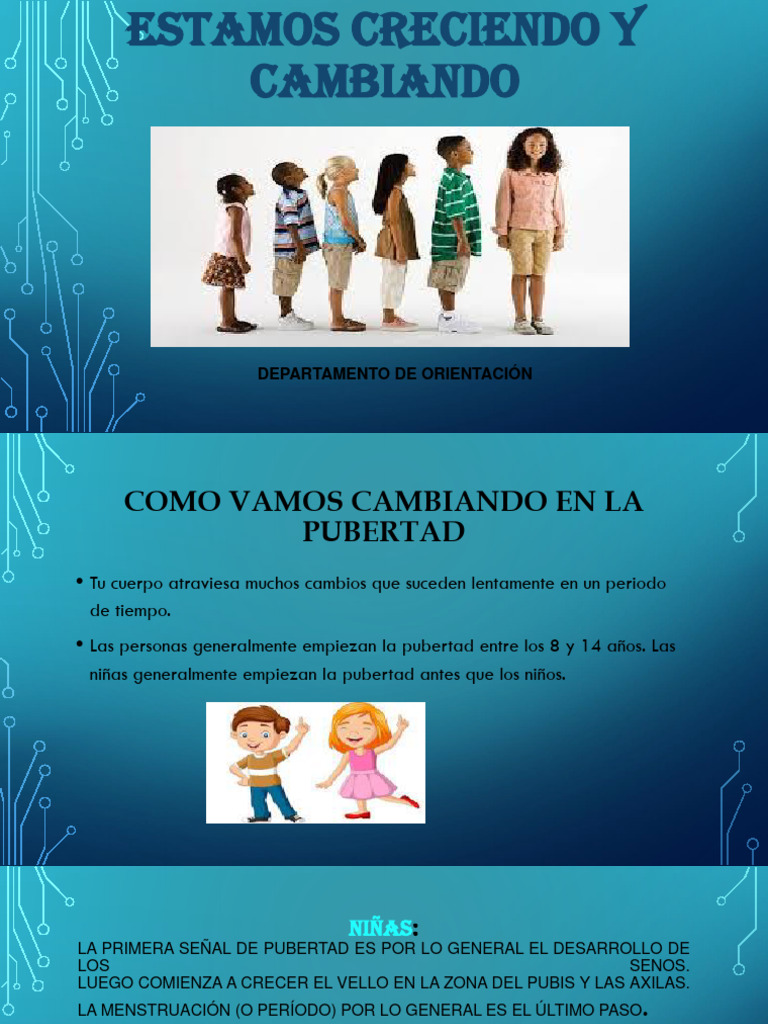 Estamos Creciendo y Cambiando | PDF