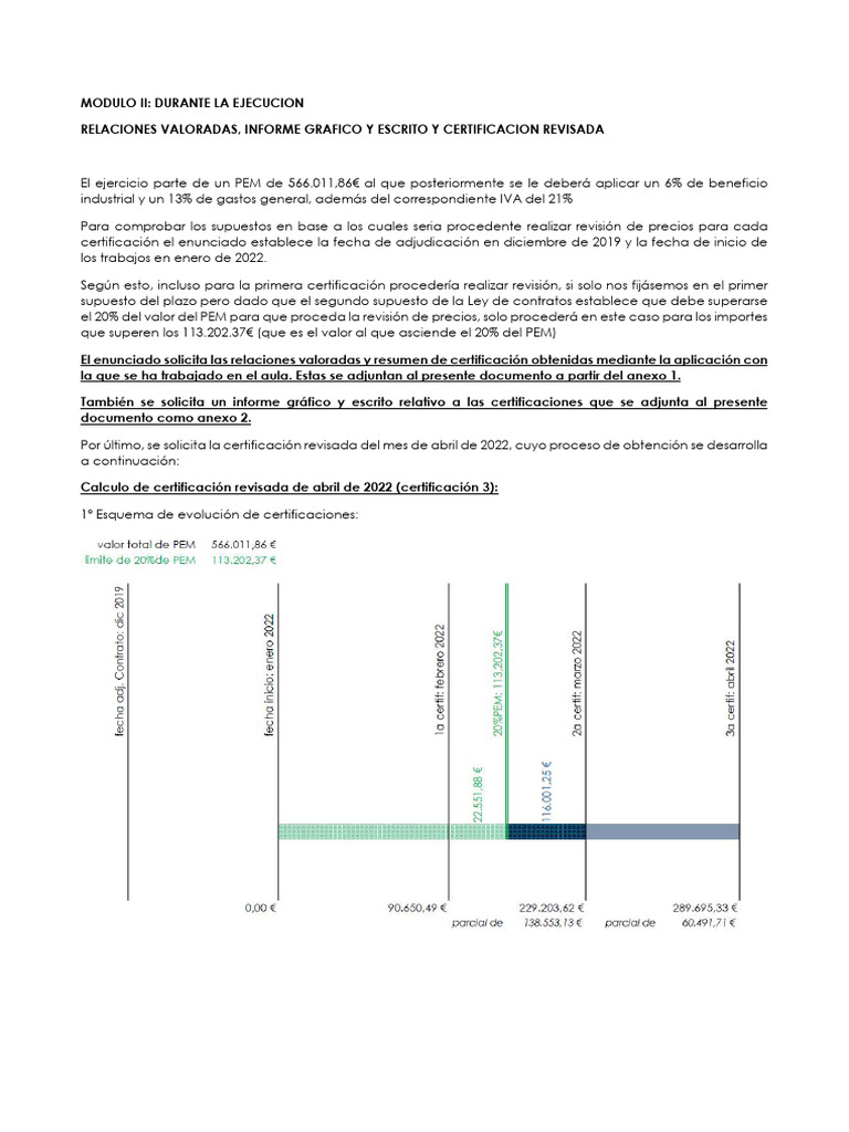 Ejercicio Modulo 2 | PDF | Materiales de construcción | Ingeniería de ...