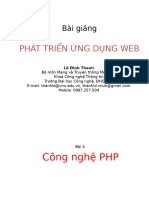 04 Cong Nghe Web PHP