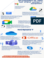 Infografía Listado de Propiedades Químicas Doodle Ilustrativo Naranja y Azul