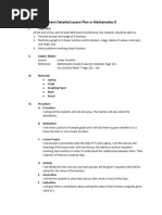 A Semi Detailed Lesson Plan in Mathematics 8